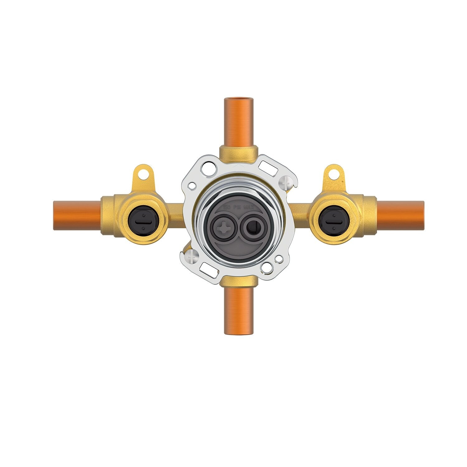 Gerber Treysta® Tub & Shower Valve - Horizontal Inputs WITH Stops - Press Connection
