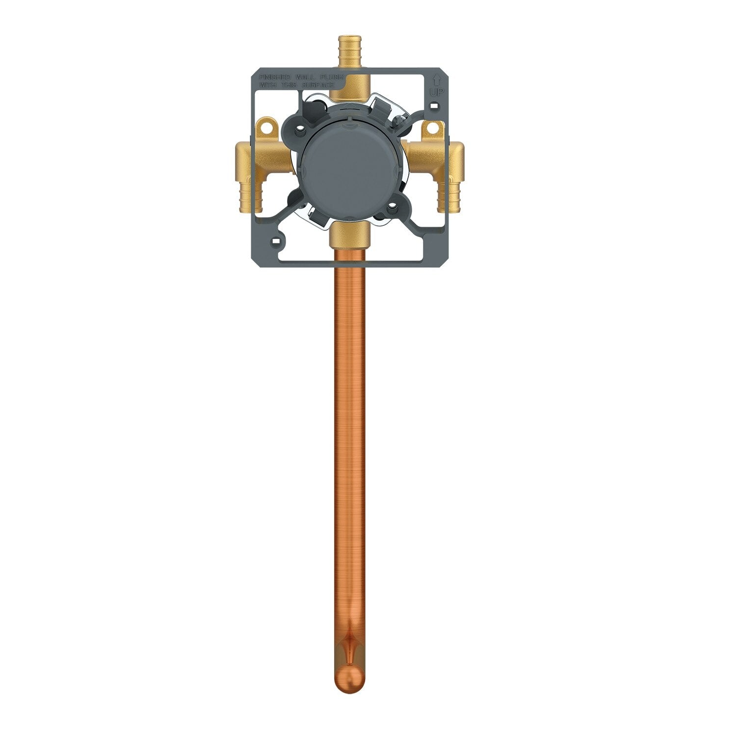Treysta® Tub & Shower Valve Vertical Inputs without Stops and Stub-Out Crimp Pex