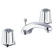 Gerber Classics™ Two Handle Widespread Bathroom Faucet with Metal Metal Pop-Up Drain