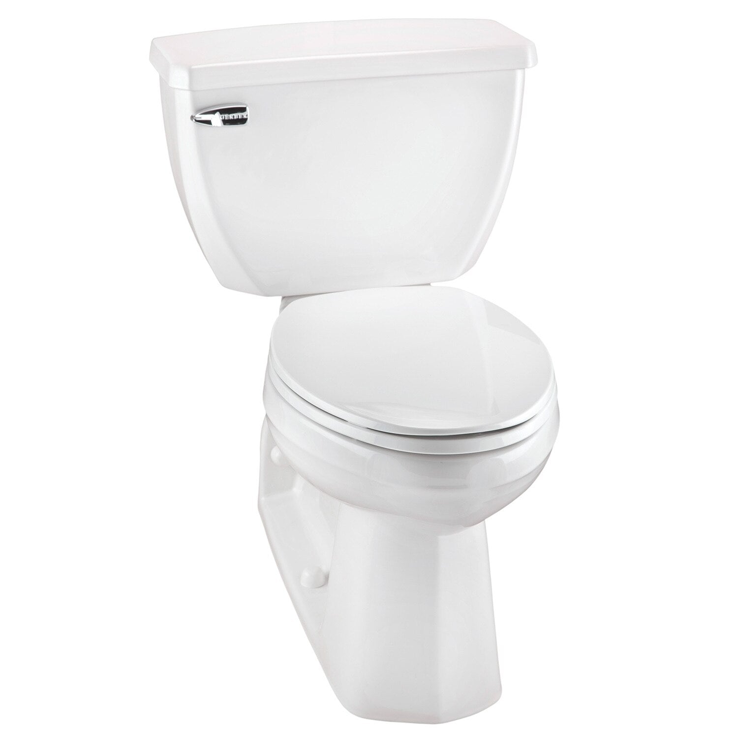 Ultra Flush® 1.0 gpf 4 1/4" Vertical Rough-In Two-Piece Back Outlet Elongated ErgoHeight™ Toilet