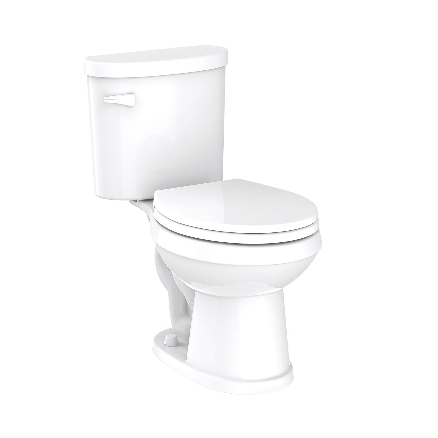 Gerber Banner™ Standard Height 1.28 gpf 10" Rough-In Two-Piece Round Front Toilet