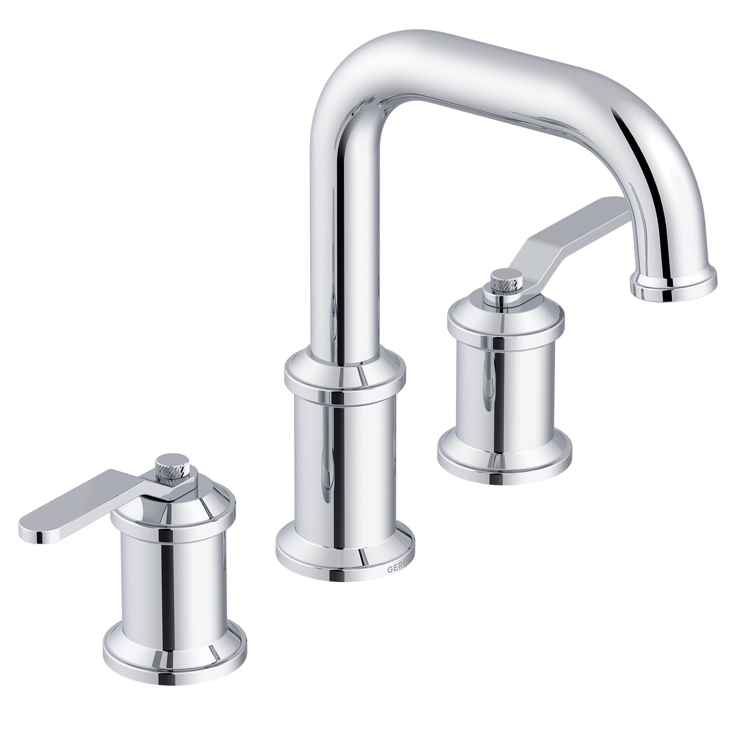 Kinzie® Two Handle Widespread Bathroom Faucet with Metal Touch-Down Drain