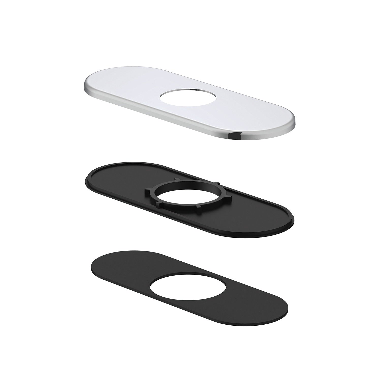 Cover Plate Assembly for 4" Centerset Lavatory Faucet