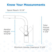 Mid-Town® Single Handle Pull-Out Kitchen Faucet