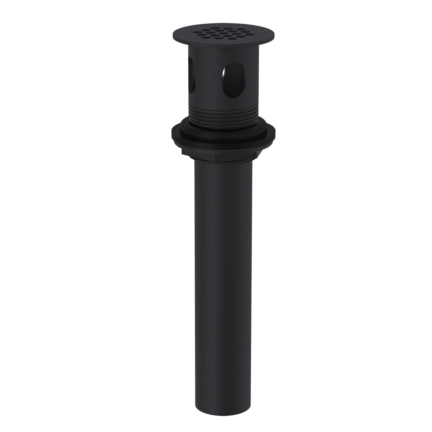 1 1/4" Metal Grid Strainer Assembly with Overflow