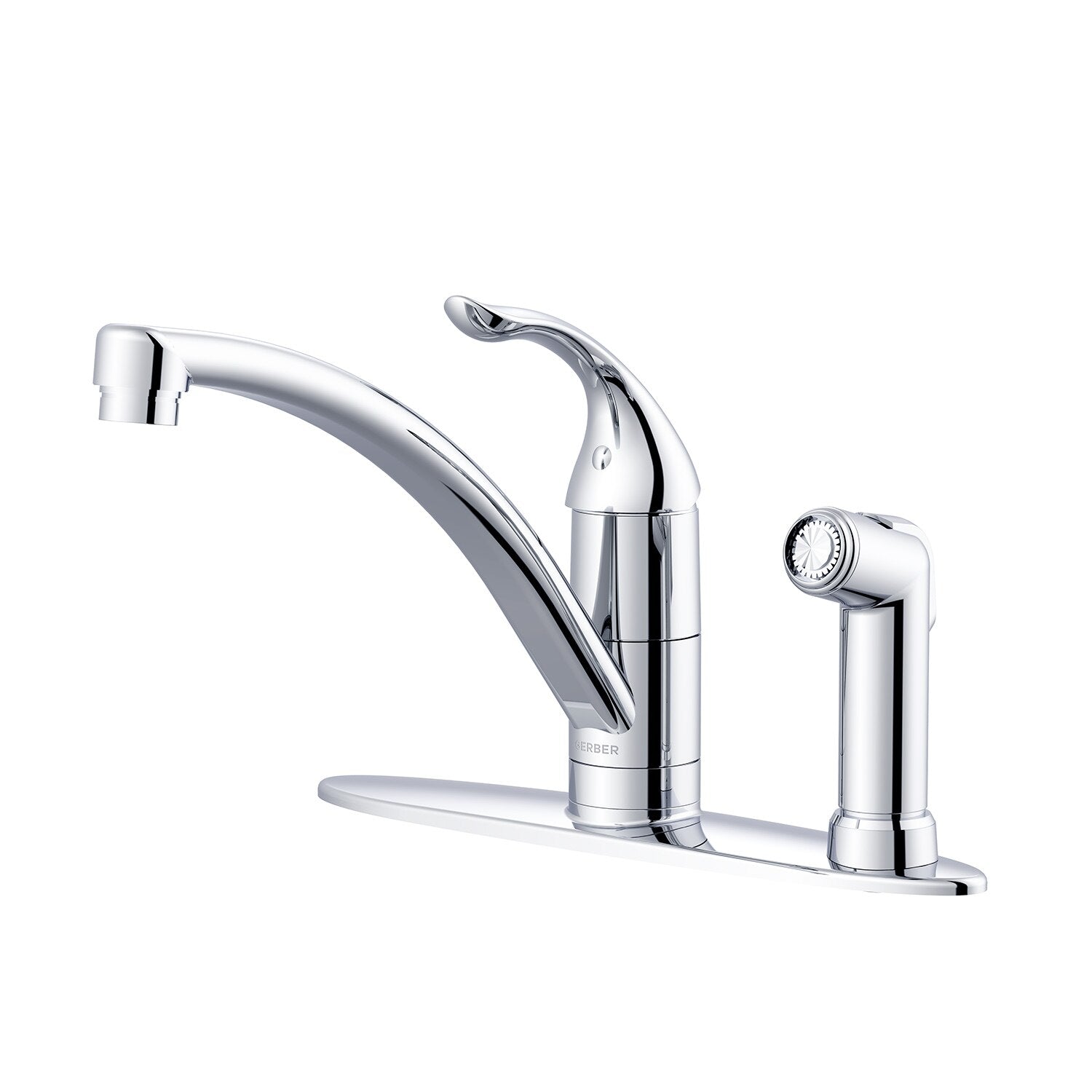 Viper™ Single Handle Kitchen Faucet w/ Spray on Deck  Aeration/ Spray