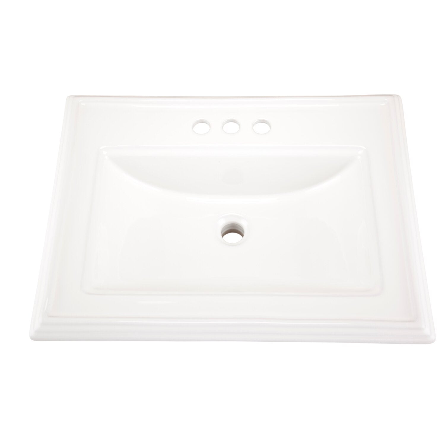 Logan Square™ Rectangular 4" Centers Self-Rimming Bathroom Sink