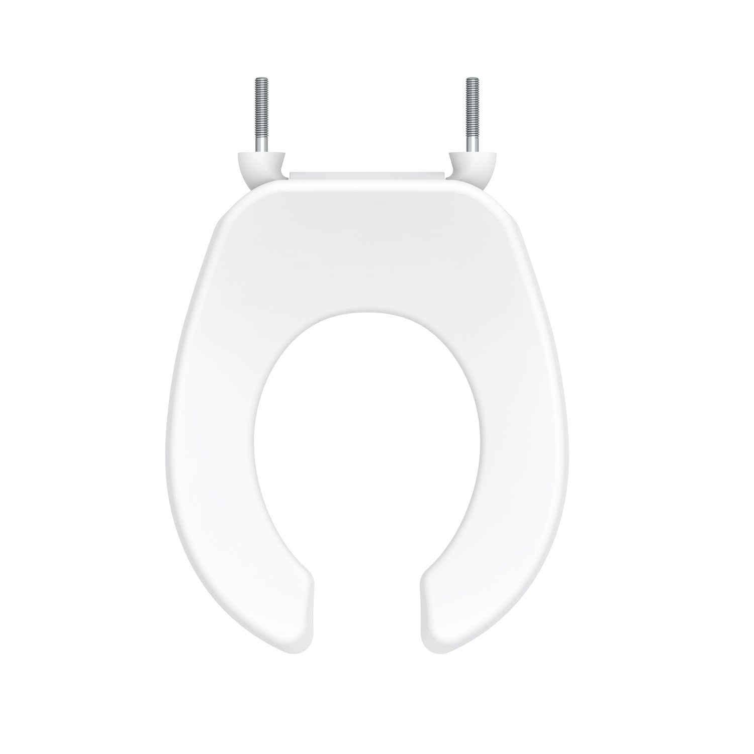 Commercial Open Front Toilet Seat Without Cover