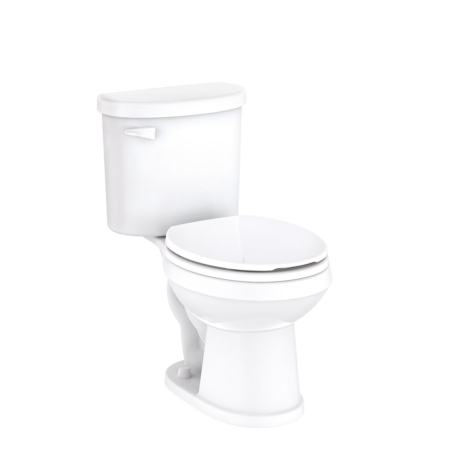 Gerber Banner™ Standard Height 1.28gpf 12" Rough-In Two-Piece Round Front Toilet