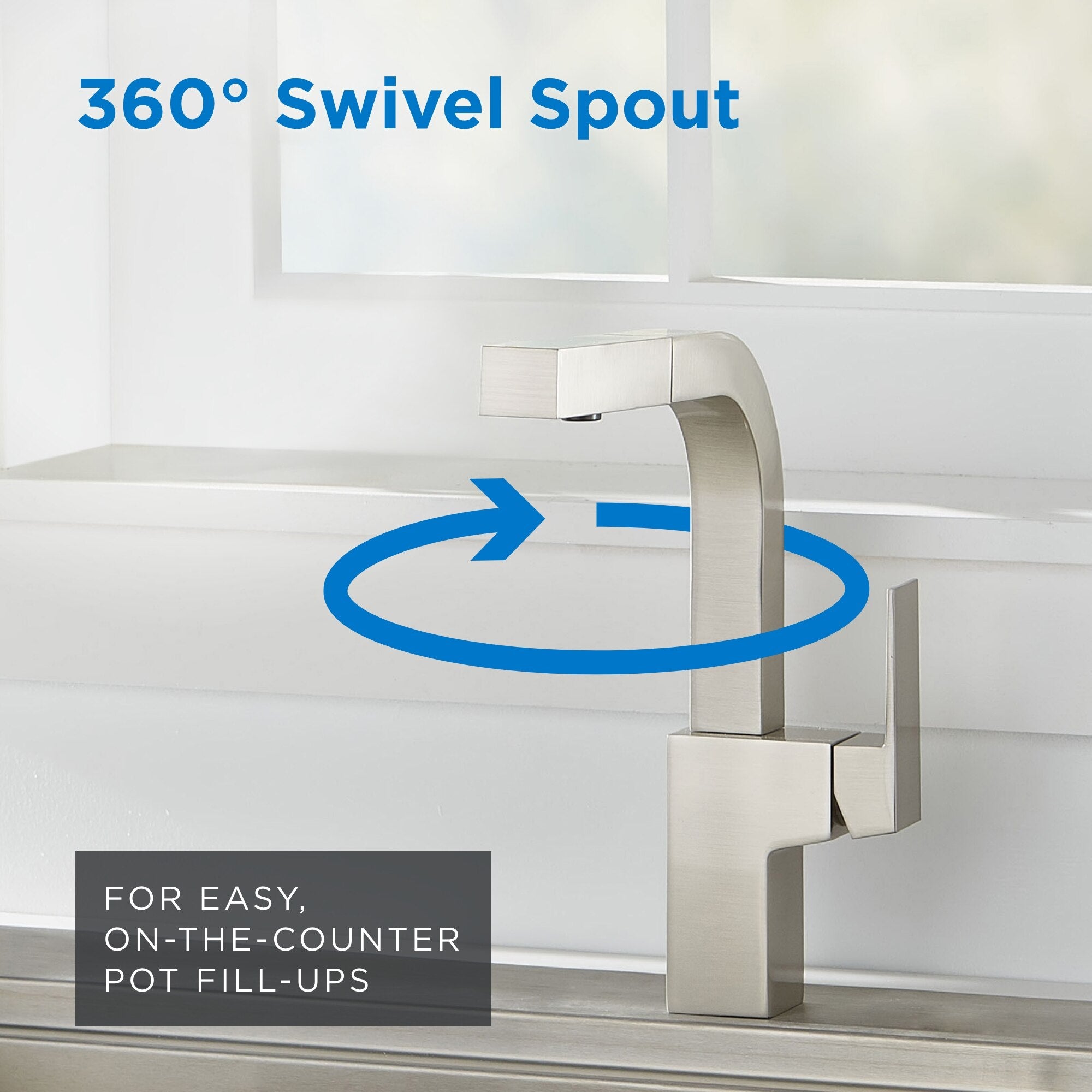 Mid-Town® Single Handle Pull-Out Kitchen Faucet