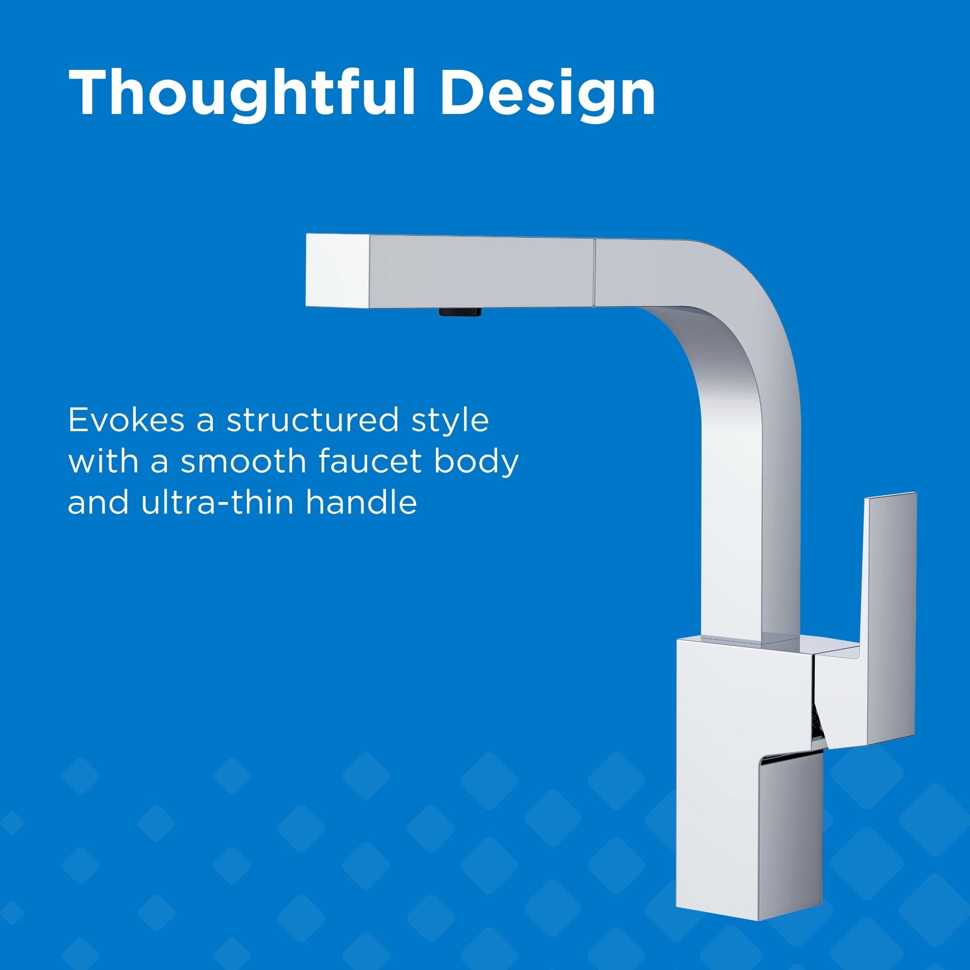 Mid-Town® Single Handle Pull-Out Kitchen Faucet