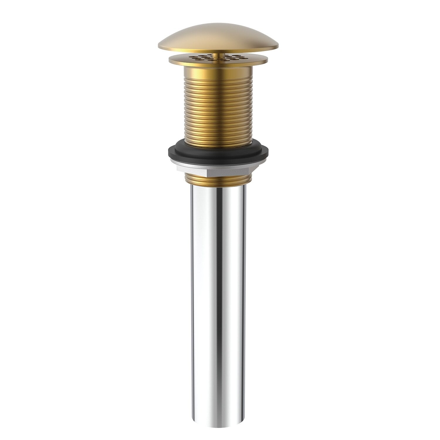 1 1/4" Drain without Overflow with Cover & Grid Strainer