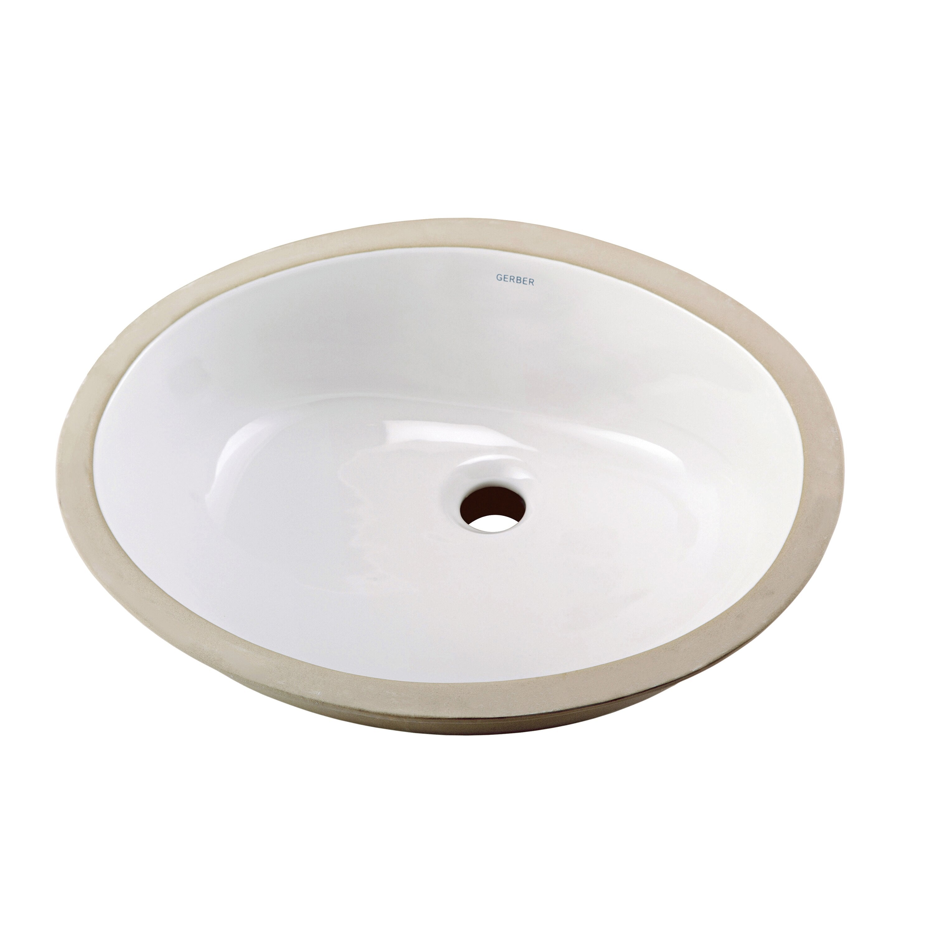 Luxoval™ Oval Petite Undercounter Bathroom Sink