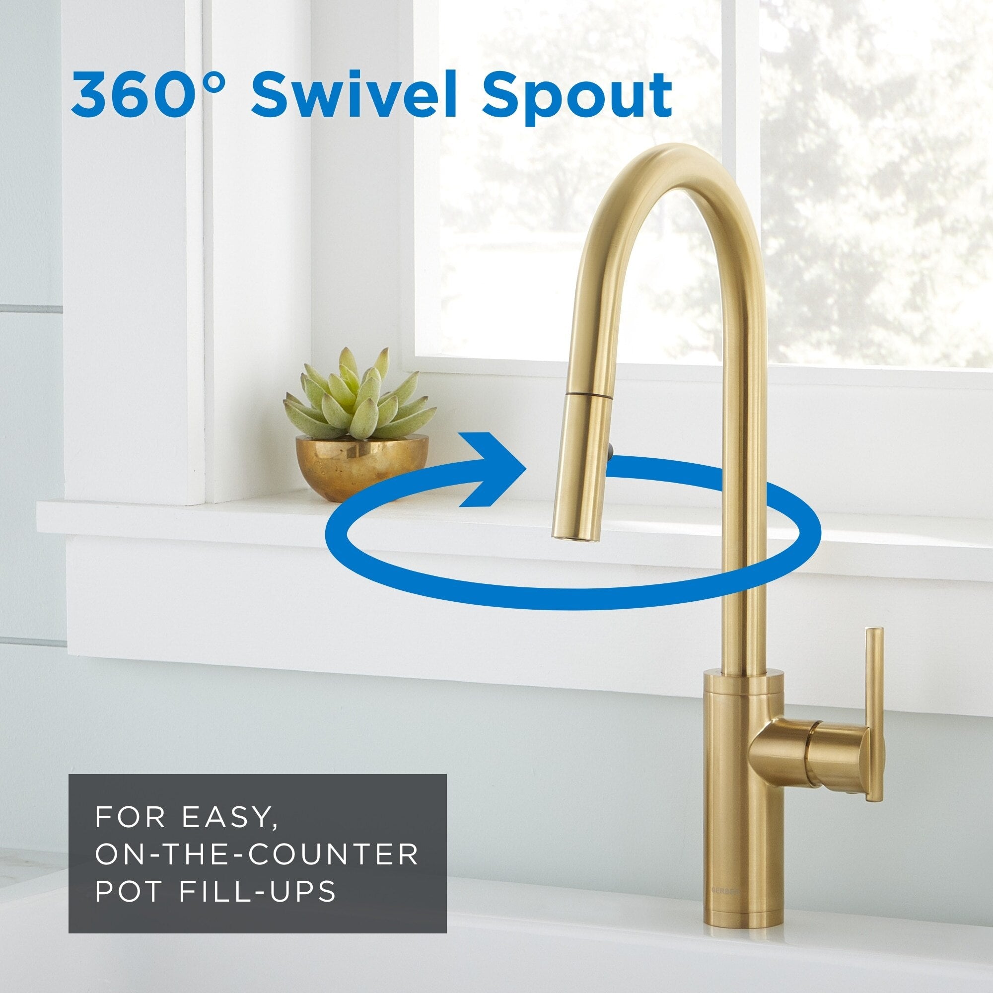 Parma® Cafe Single Handle Pull-Down Kitchen Faucet, 1.75 gpm,