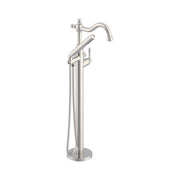 Traditional Floor Mount Tub Filler Trim Kit with Showerstick™ Handshower 1.75 gpm
