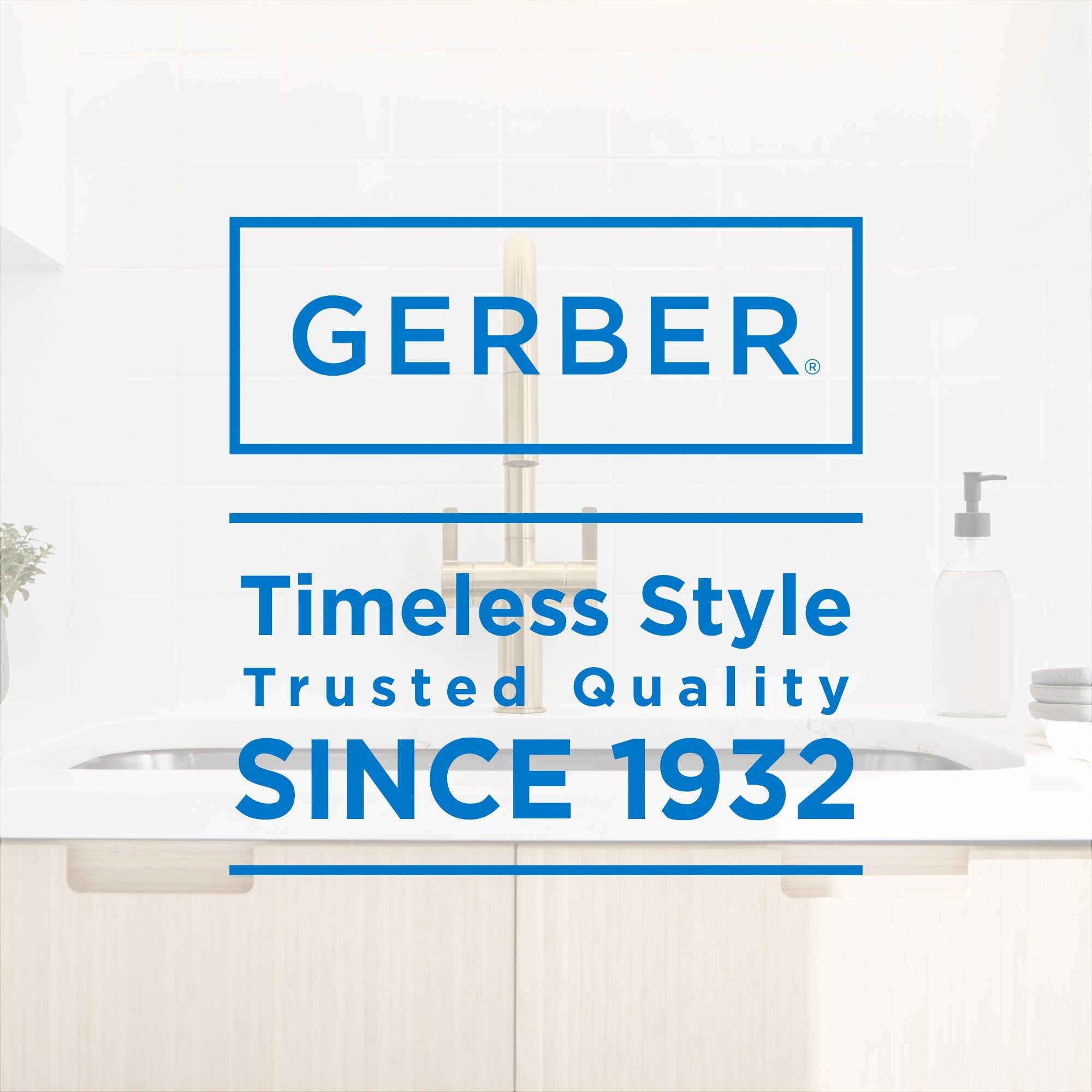 Gerber Amalfi Two Handle Pull-Down Kitchen Faucet 1.75 GPM (Choose Finish)