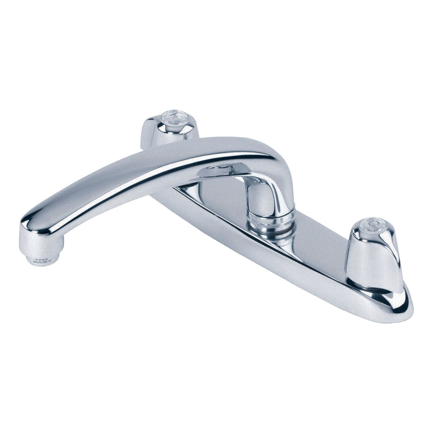 Gerber Classics™ Two Handle Cover Plate Mounted Kitchen Faucet with Metal Handles