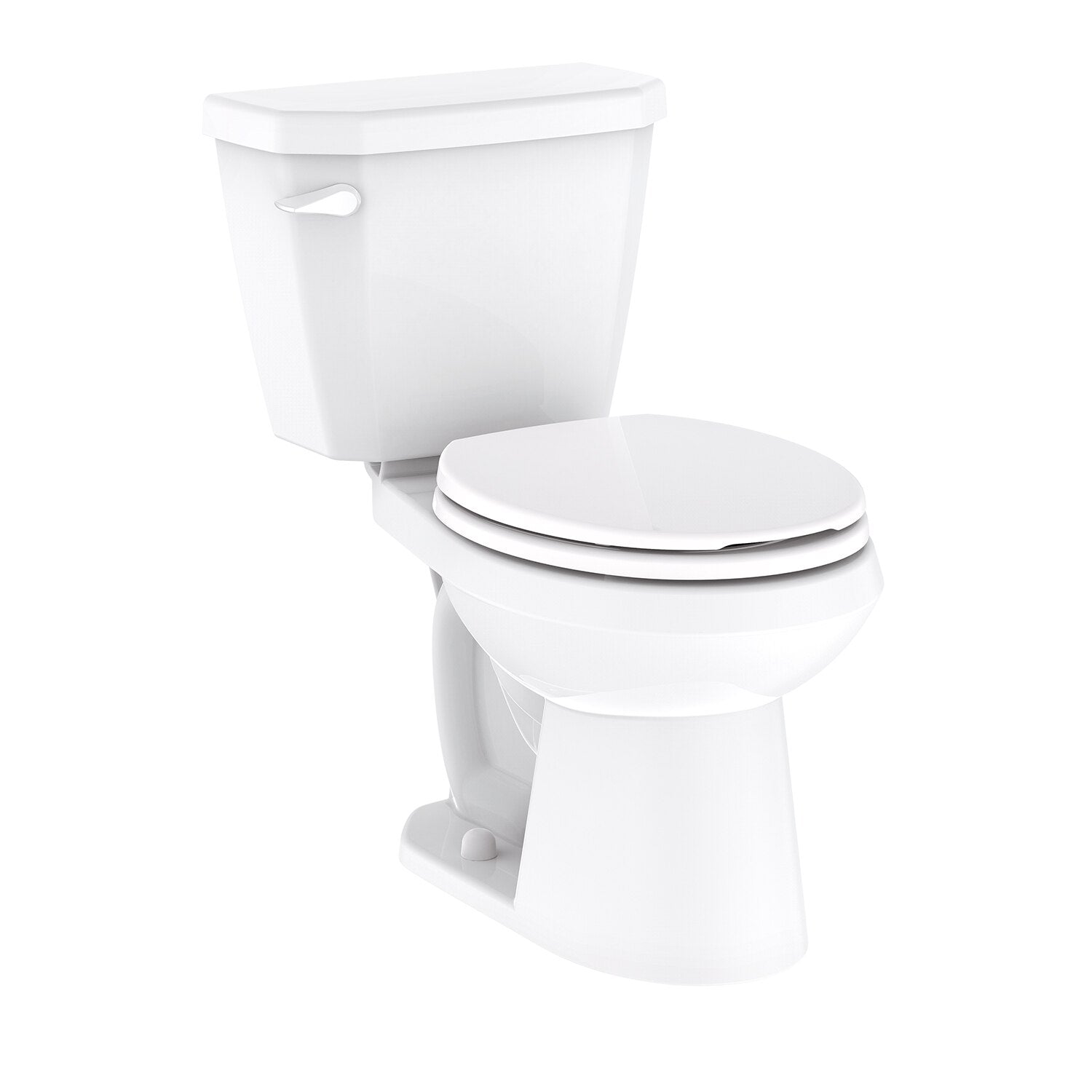Viper® 0.8 gpf 12” Rough-In Two-Piece Round Front Toilet with Side Lever
