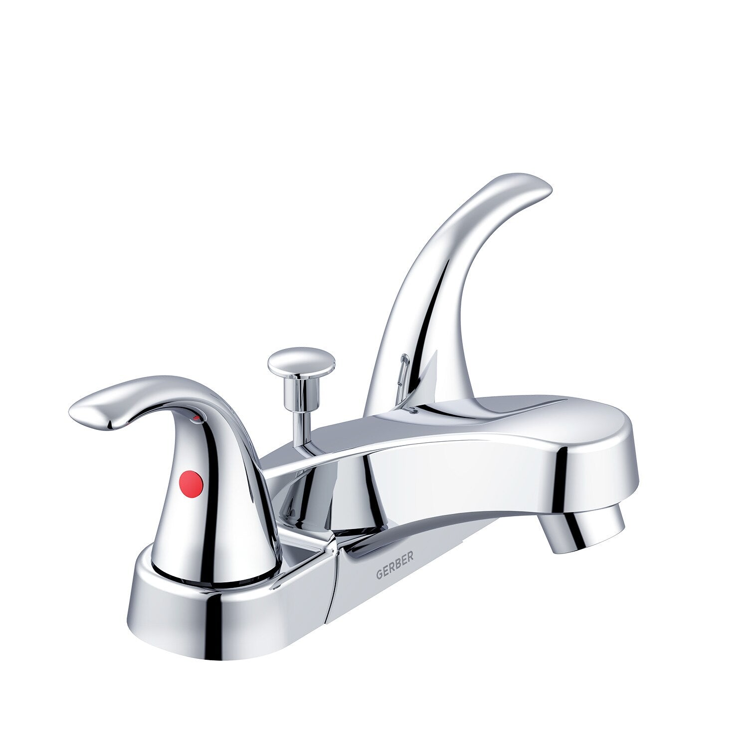 Maxwell® SE Two Handle Centerset Lavatory Faucet with Metal Pop-Up Drain
