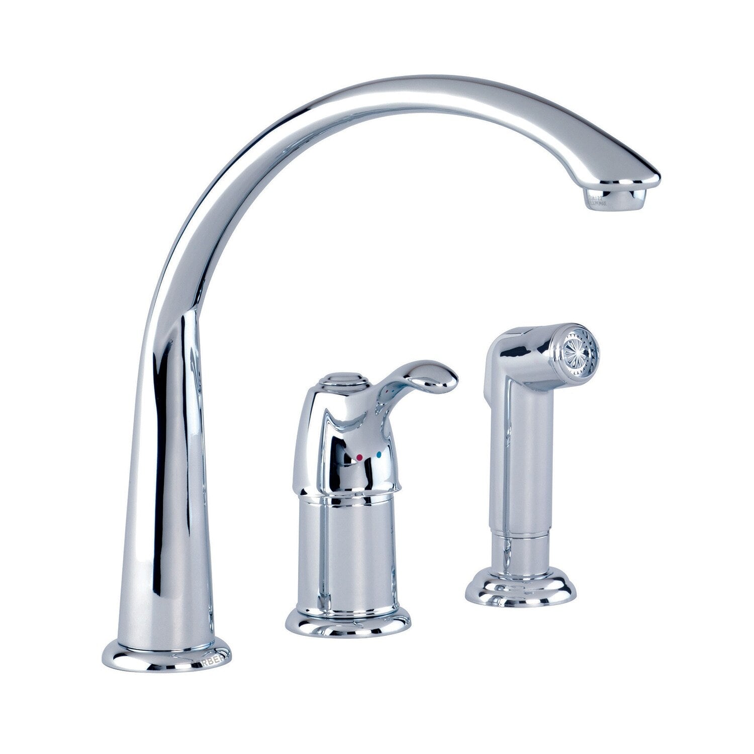 Allerton™ Single Handle Hi-Arc Kitchen Faucet w/ Sidespray