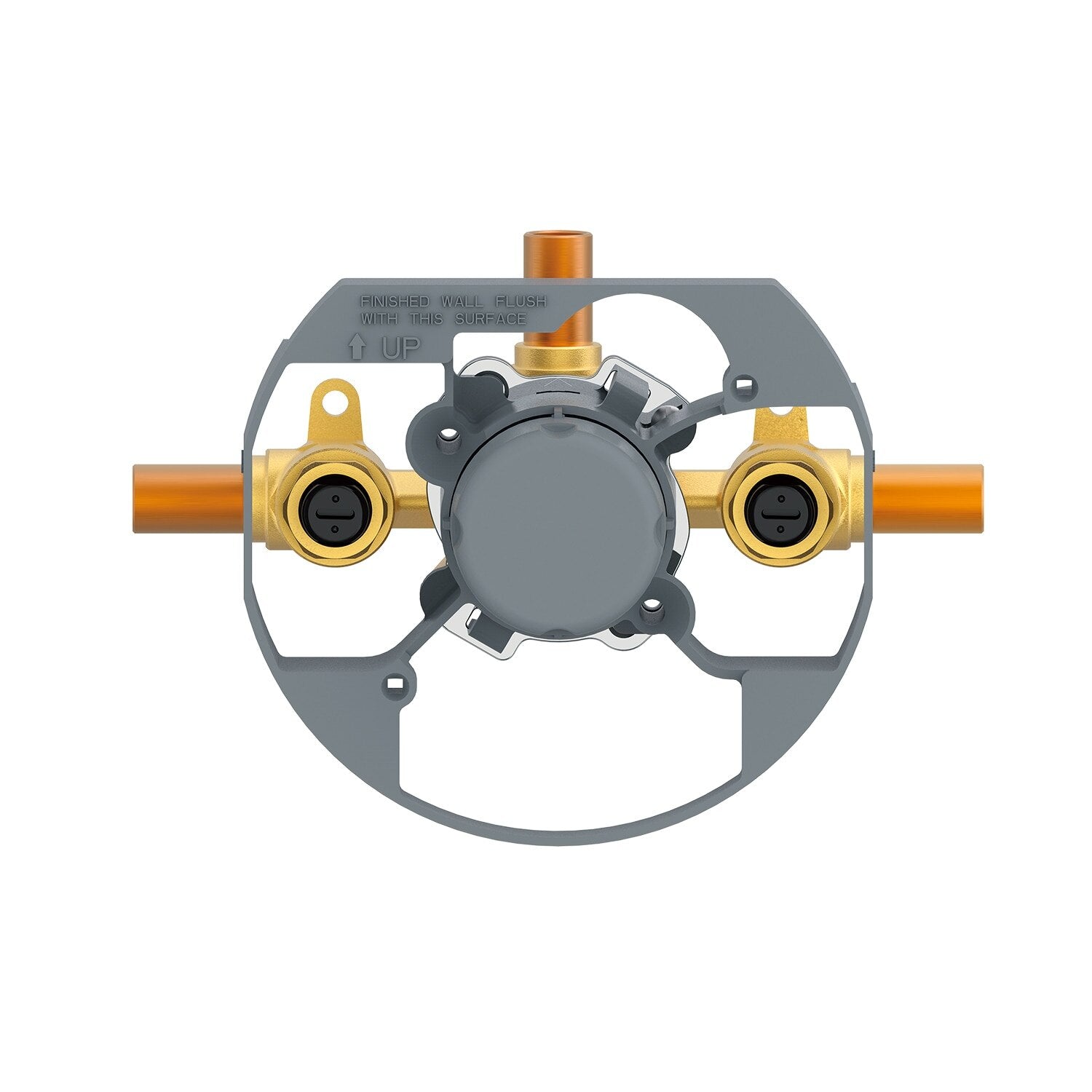 Gerber Treysta® Shower Only Valve - Horizontal Inputs WITH Stops - Press Connection