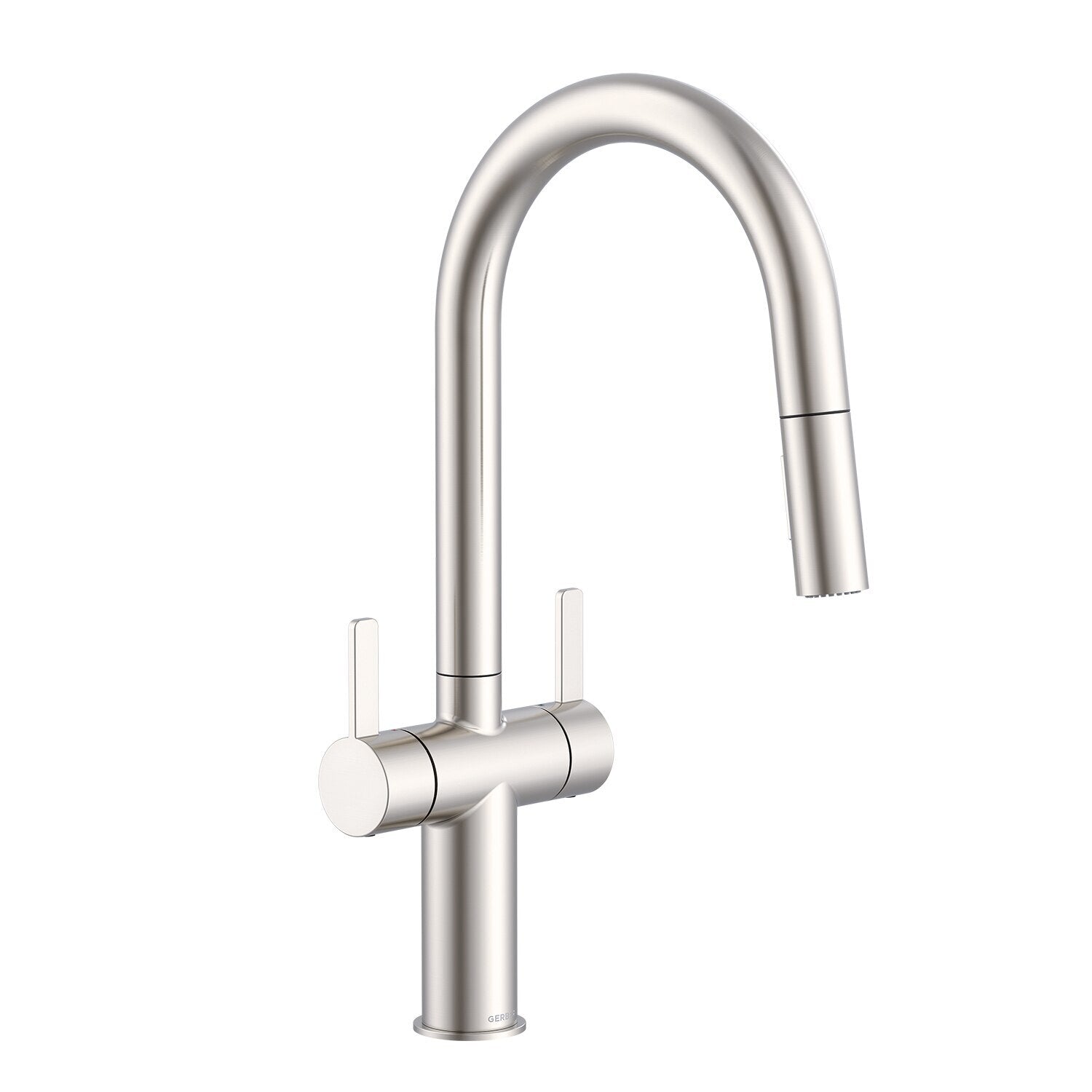 Gerber Amalfi Two Handle Pull-Down Kitchen Faucet 1.75 GPM (Choose Finish)