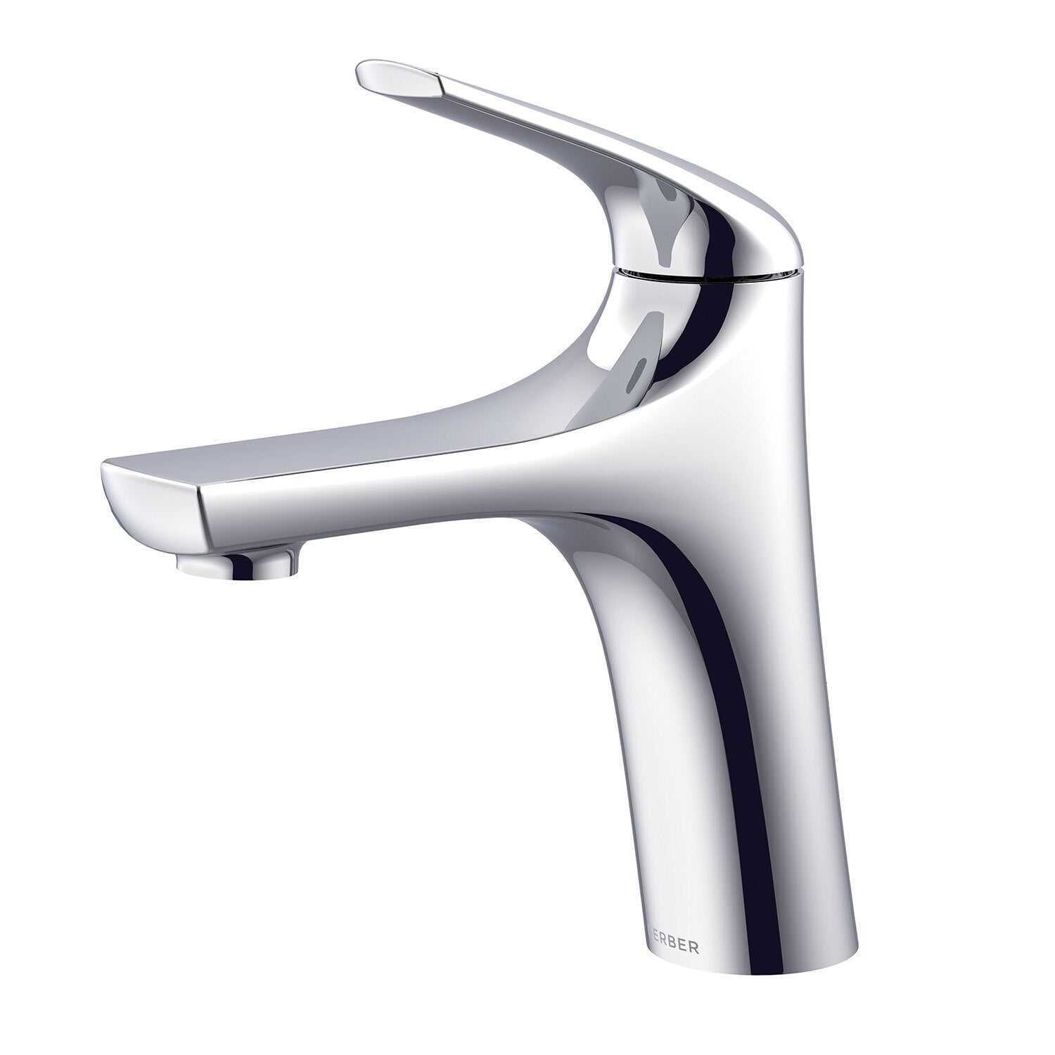 Lemora® Single Handle Bathroom Faucet with Metal Touch-Down Drain