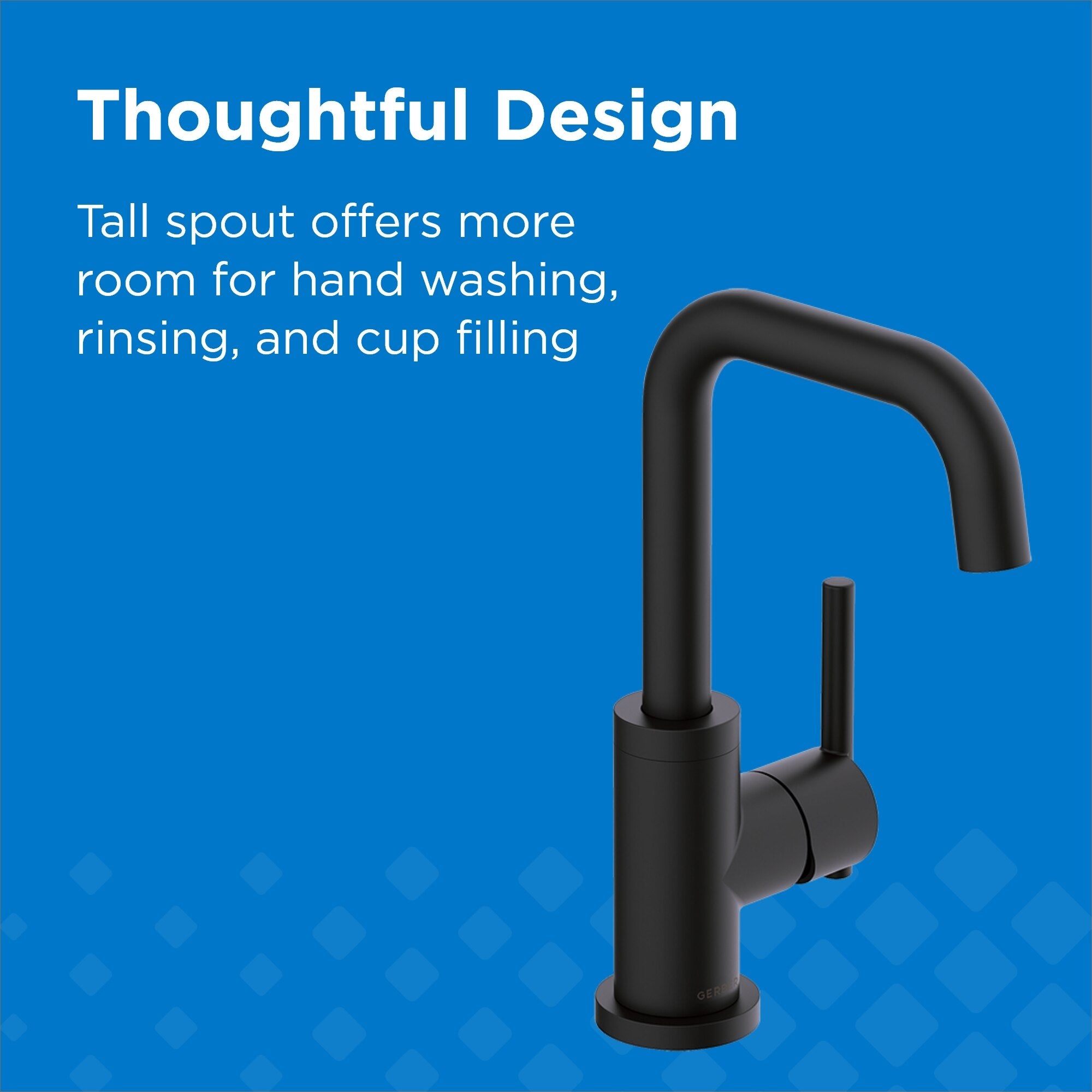 Parma® Single Handle Bathroom Faucet with Metal Touch-Down Drain