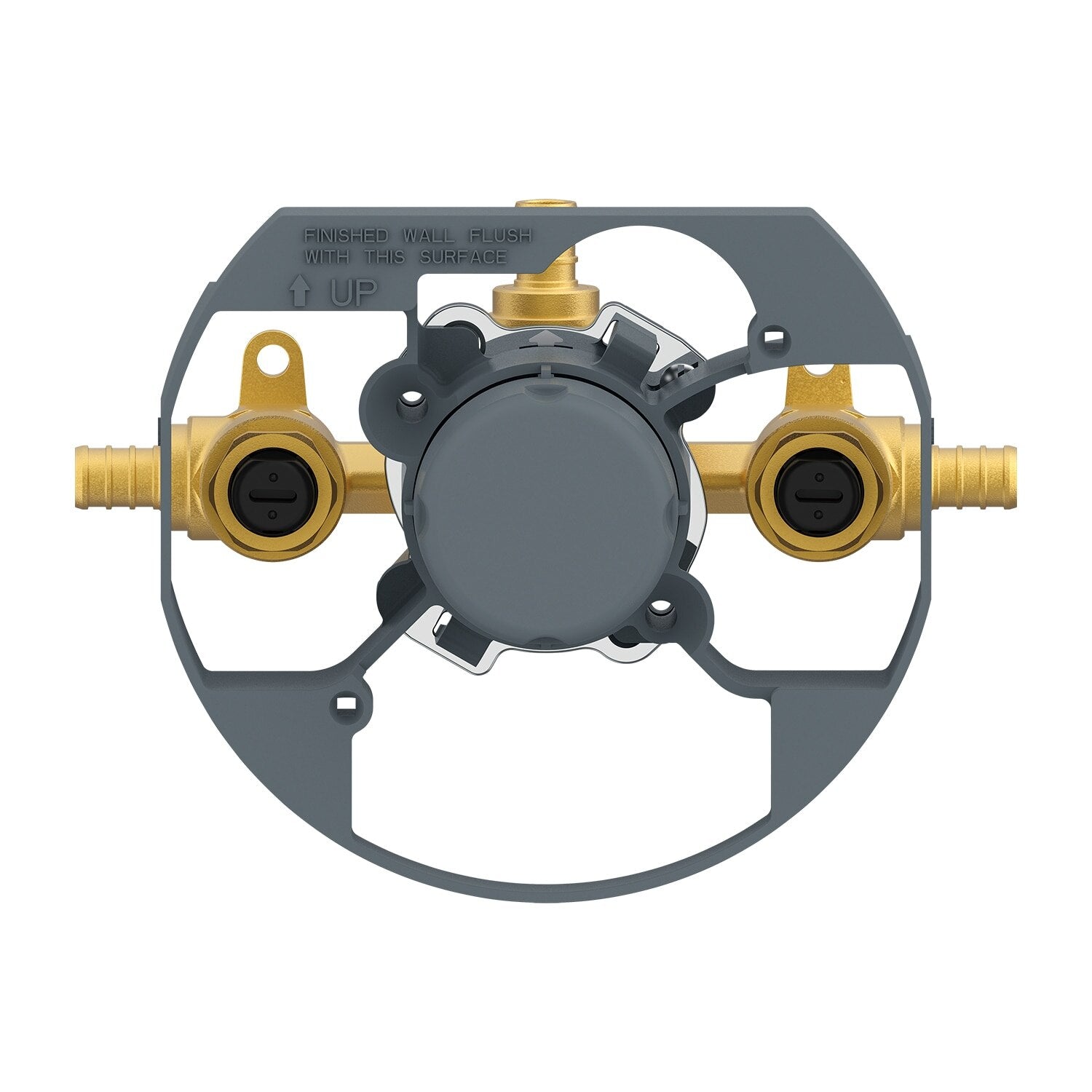Gerber Treysta® Shower Only Valve - Horizontal Inputs WITH Stops - Crimp Pex