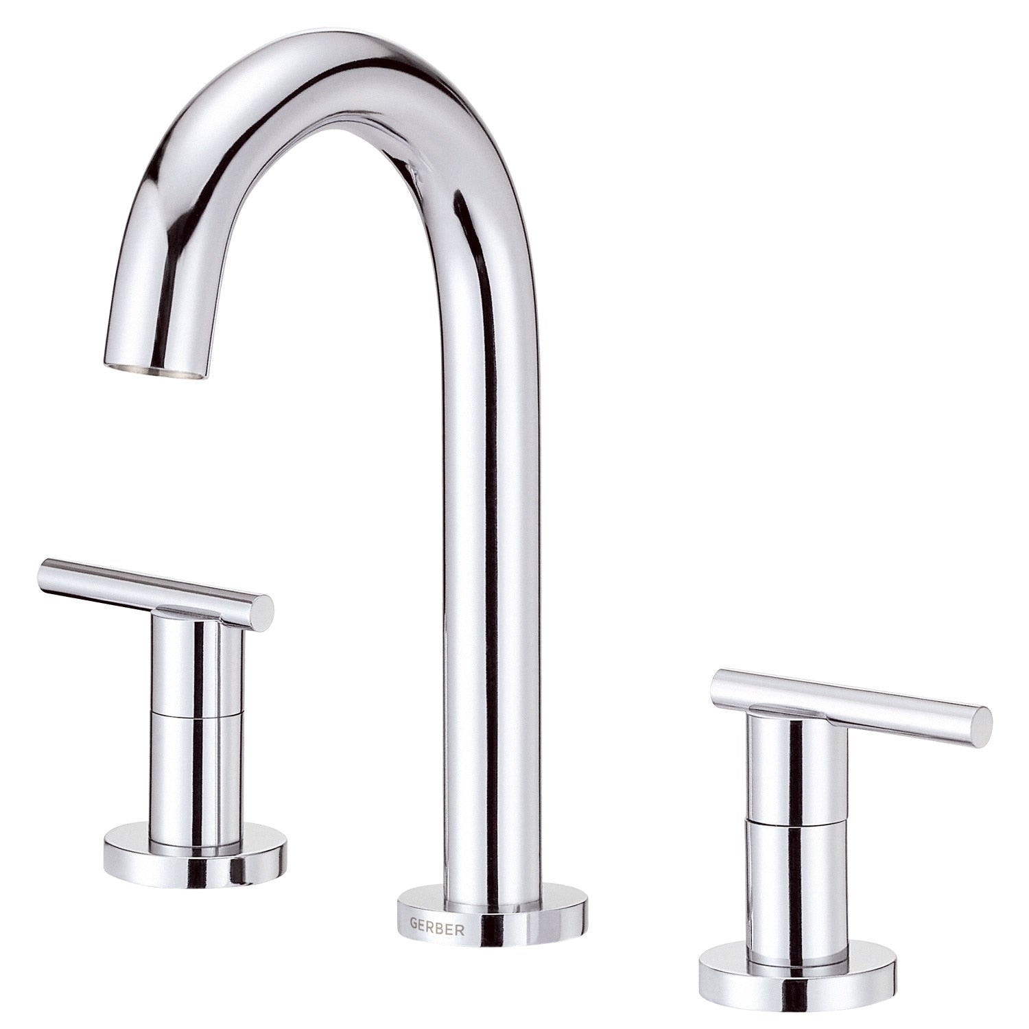 Parma® Two Handle Widespread Bathroom Faucet with Metal Touch-Down Drain