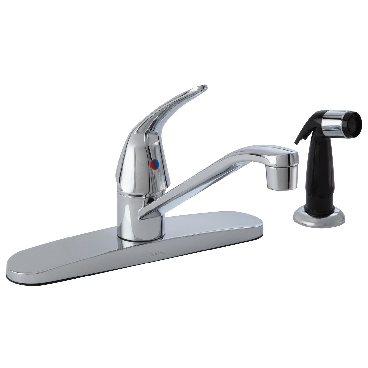 Maxwell® SE Single Handle Kitchen Faucet w/ Spray &  w/ Washerless Cartridge