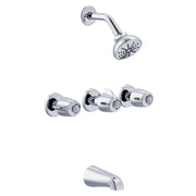 Gerber Classics™ Three Handle 11 Inch Centers Tub & Shower Fitting