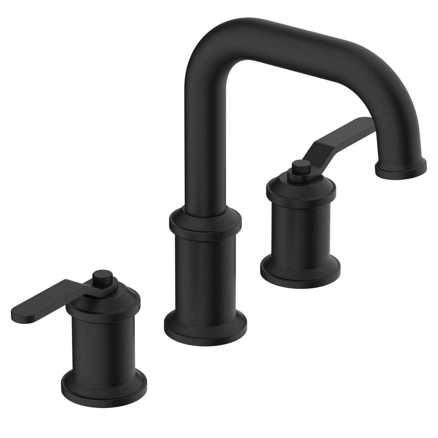 Kinzie® Two Handle Widespread Bathroom Faucet with Metal Touch-Down Drain