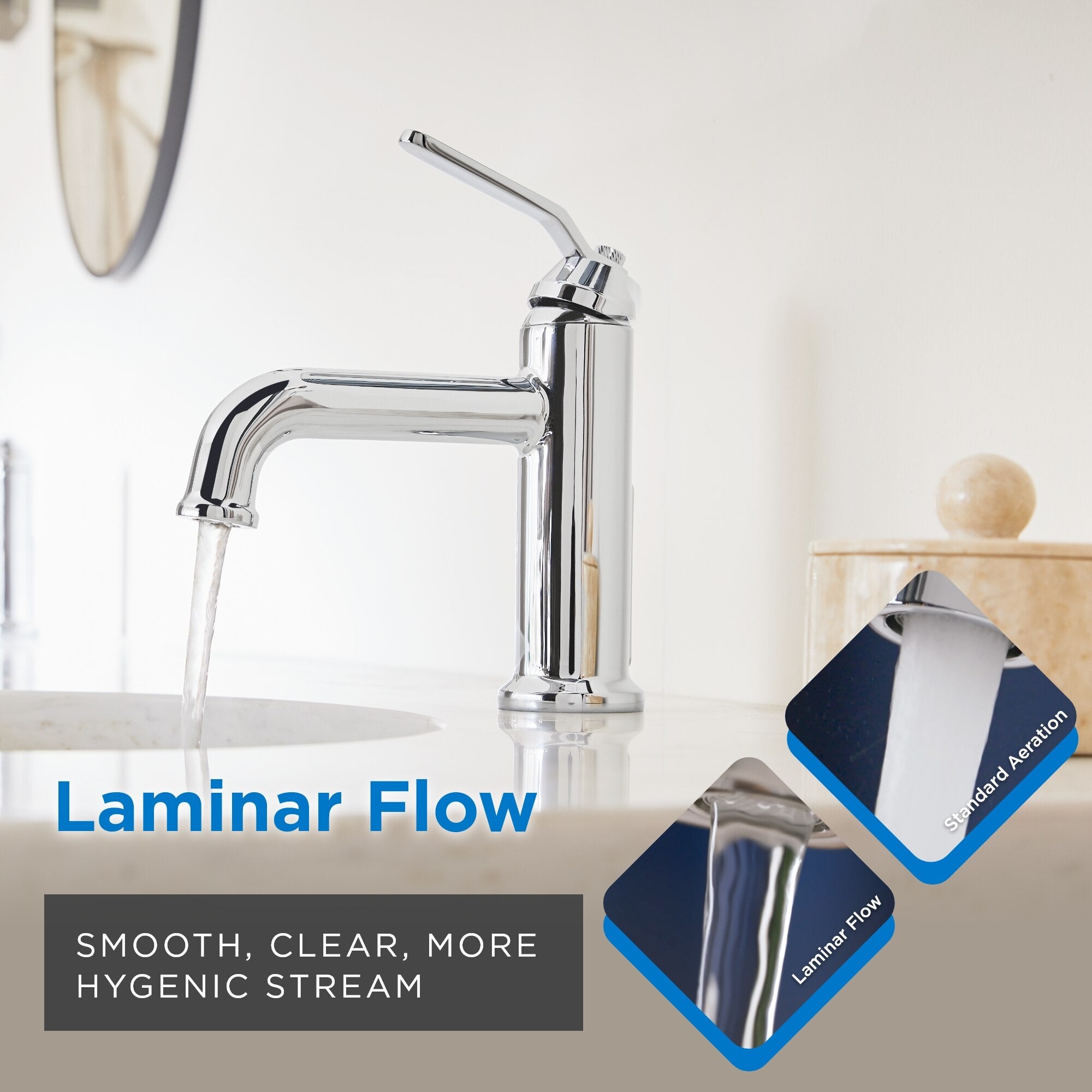 Kinzie® Single Handle Bathroom Faucet with Metal Touch-Down Drain