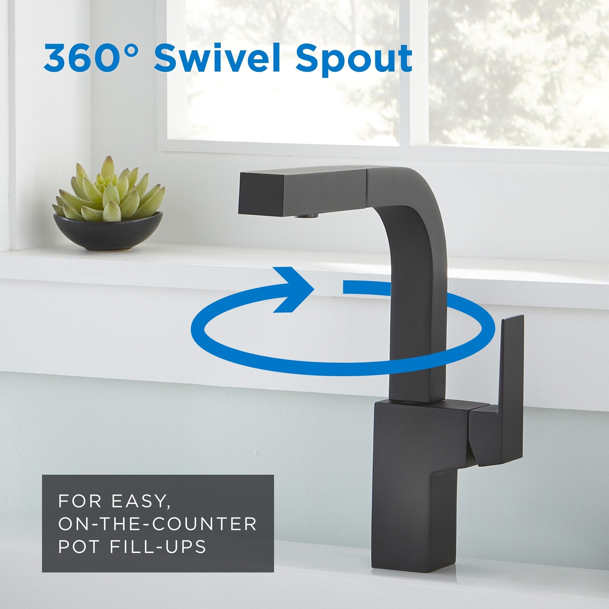 Mid-Town® Single Handle Pull-Out Kitchen Faucet