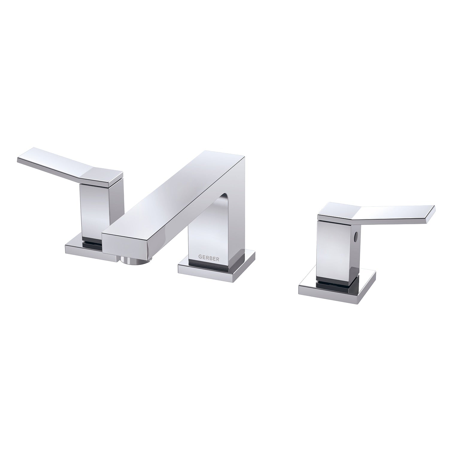 Avian® Two Handle Widespread Bathroom Faucet with Metal Touch-Down Drain