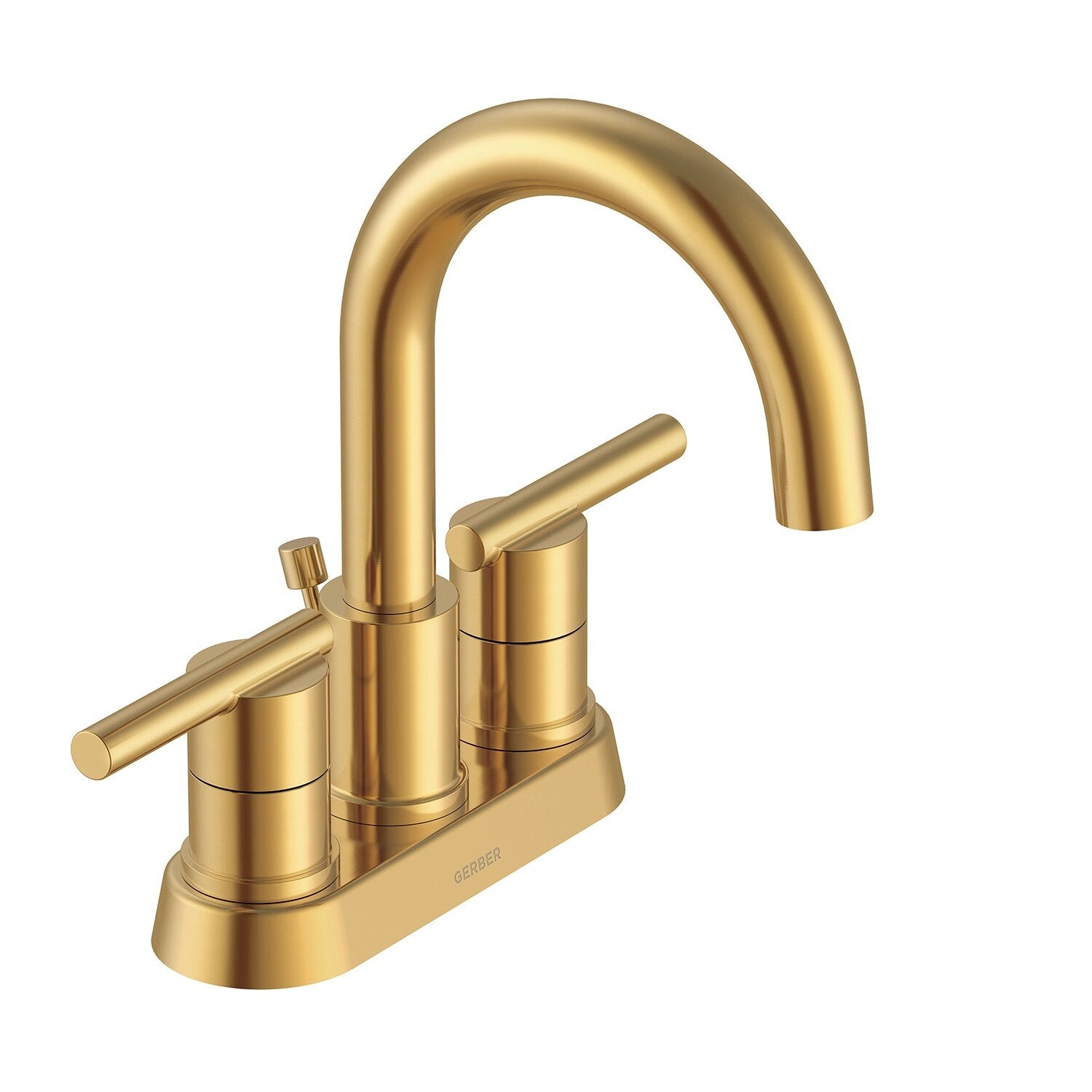 Parma® Two Handle Centerset Bathroom Faucet with Metal Pop-Up Drain
