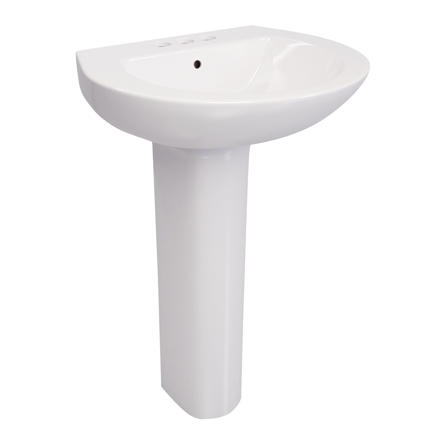 Gerber Banner™ 4" Centers Petite Pedestal Bathroom Sink