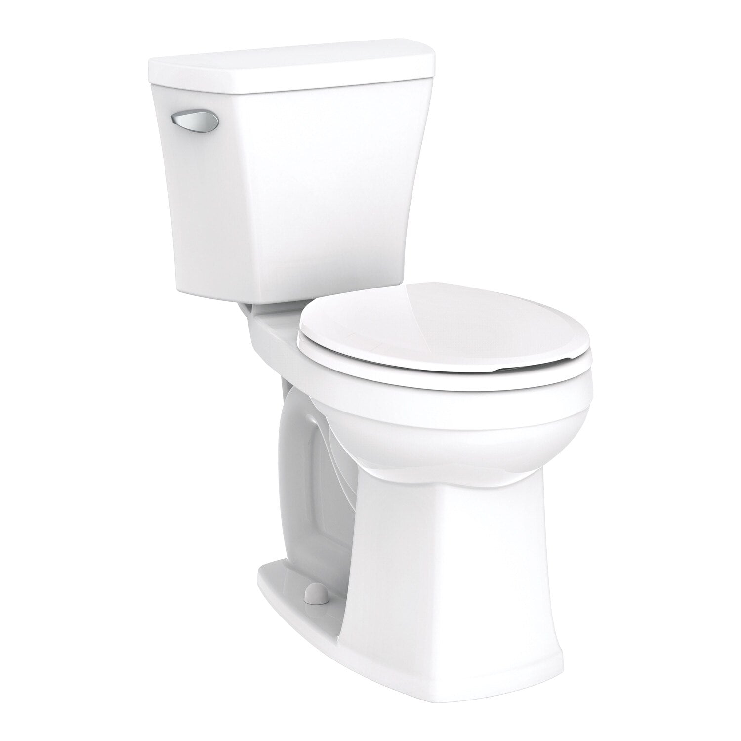 Avalanche® 1.28 gpf 10” Rough-In Two-Piece Round Front ErgoHeight™ Toilet