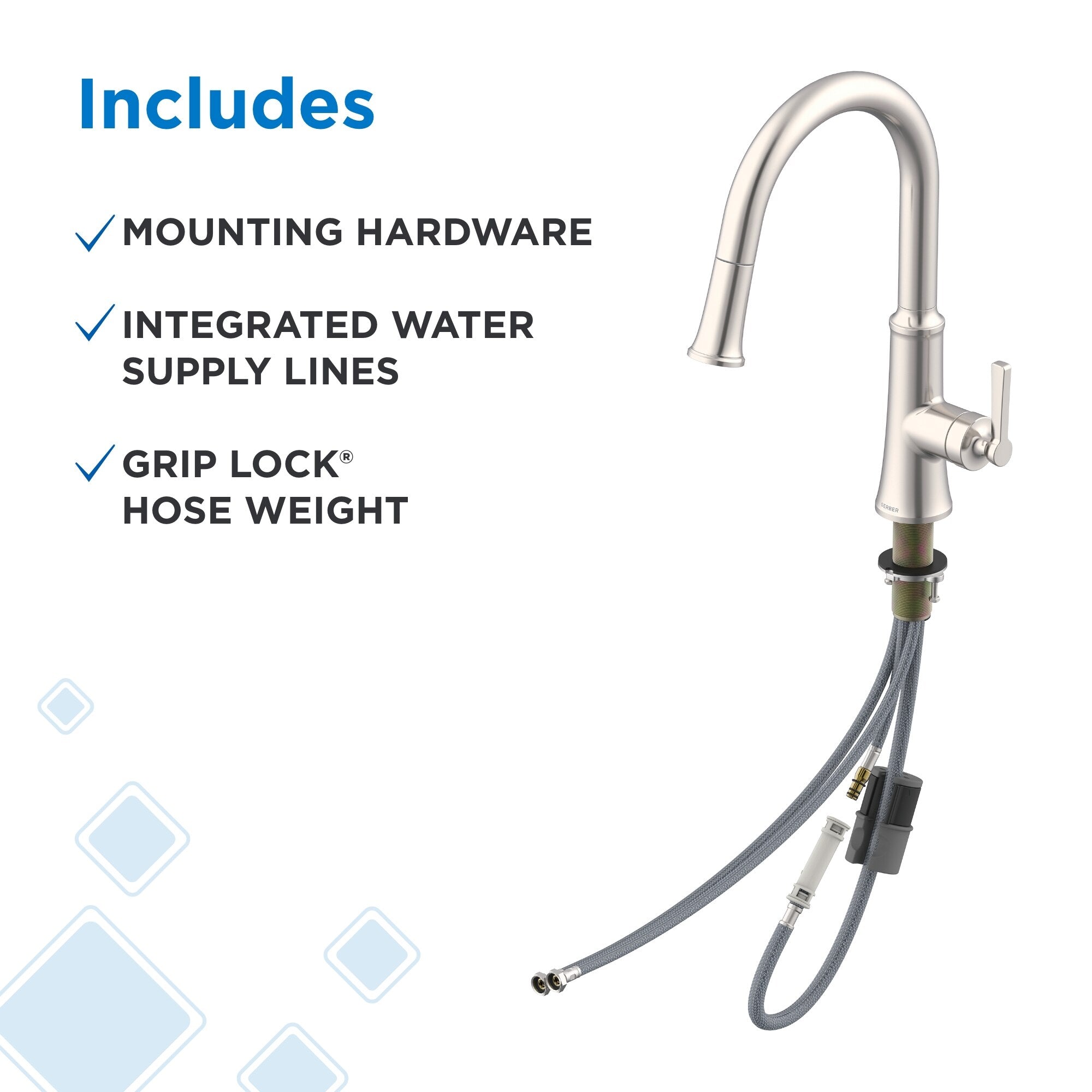 Northerly™ Single Handle Pull-Down Kitchen Faucet