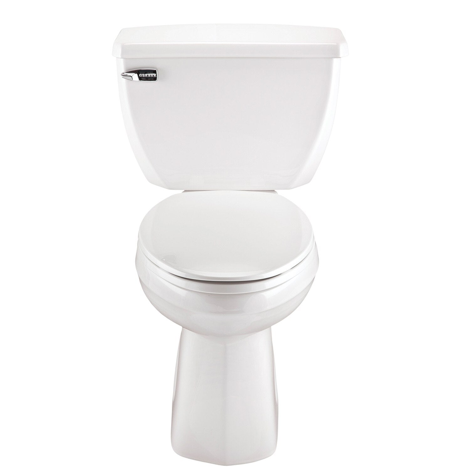 Ultra Flush® 1.0 gpf 4 1/4" Vertical Rough-In Two-Piece Back Outlet Elongated ErgoHeight™ Toilet