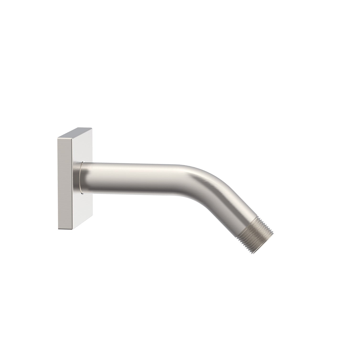 6" Showerarm with Square Escutcheon