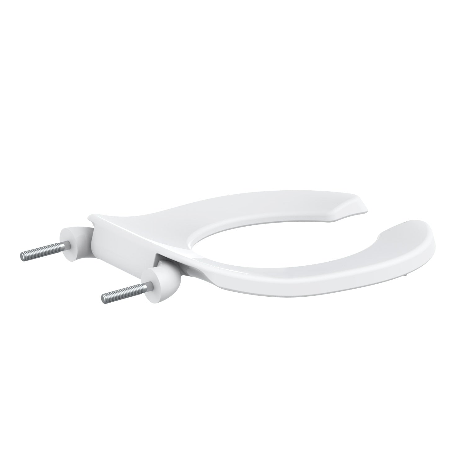 Commercial Open Front Toilet Seat Without Cover