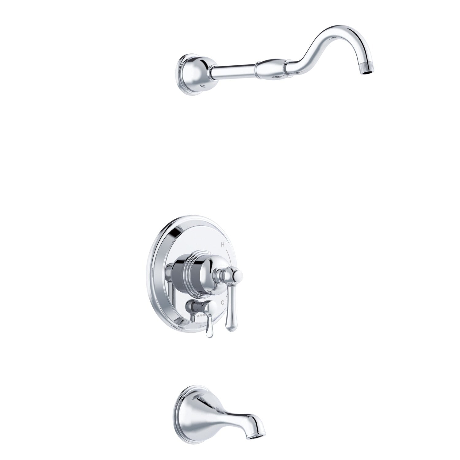 Opulence® Tub & Shower Trim Kit, without Showerhead