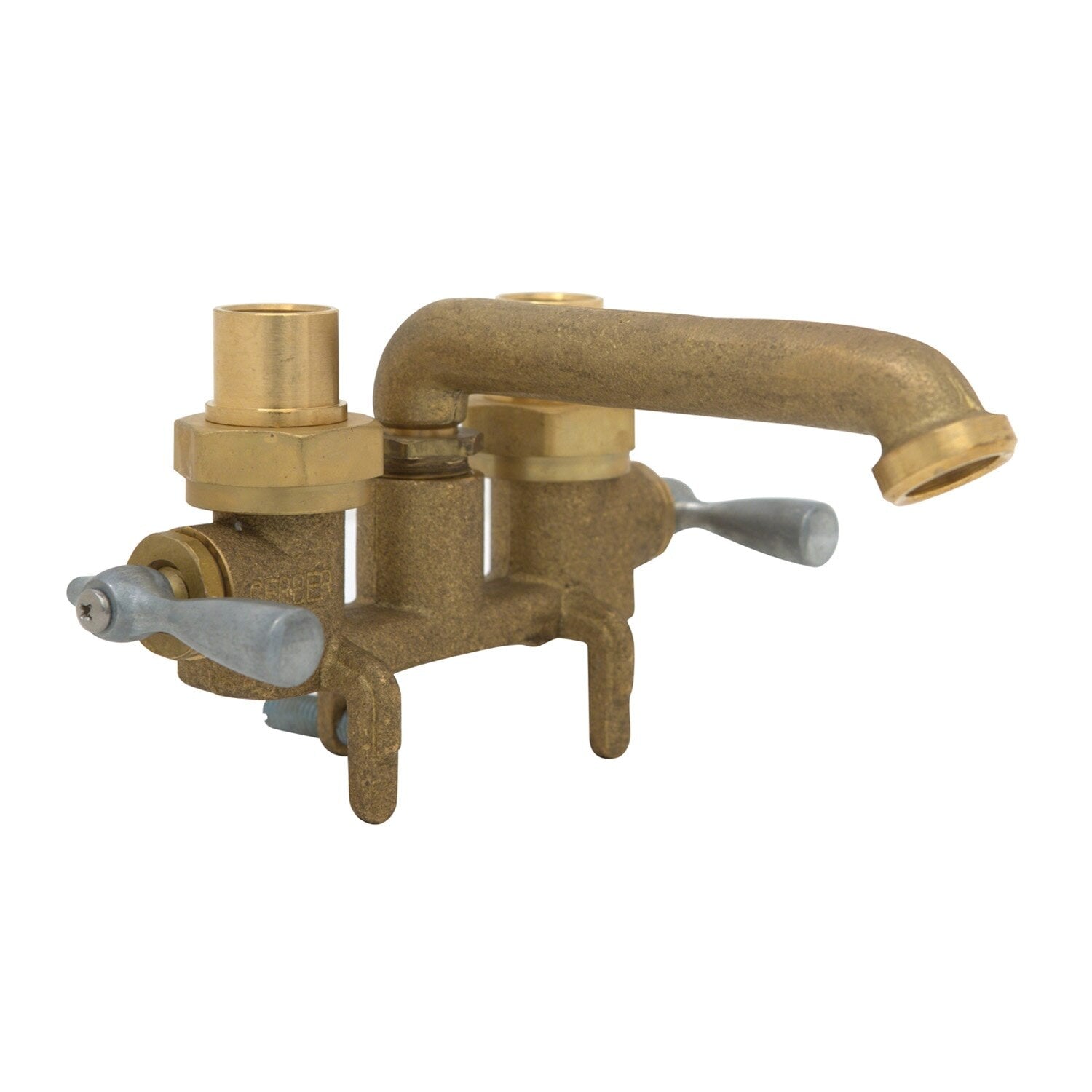 Gerber Classics™ Two Handle Clamp On Laundry Faucet with Metal Lever Handles and IPS/Sweat Connections