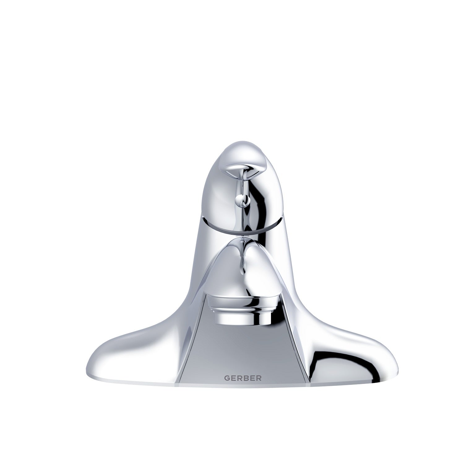 Viper™ Single Handle Centerset Bathroom Faucet with 50/50 Touch-Down Drain