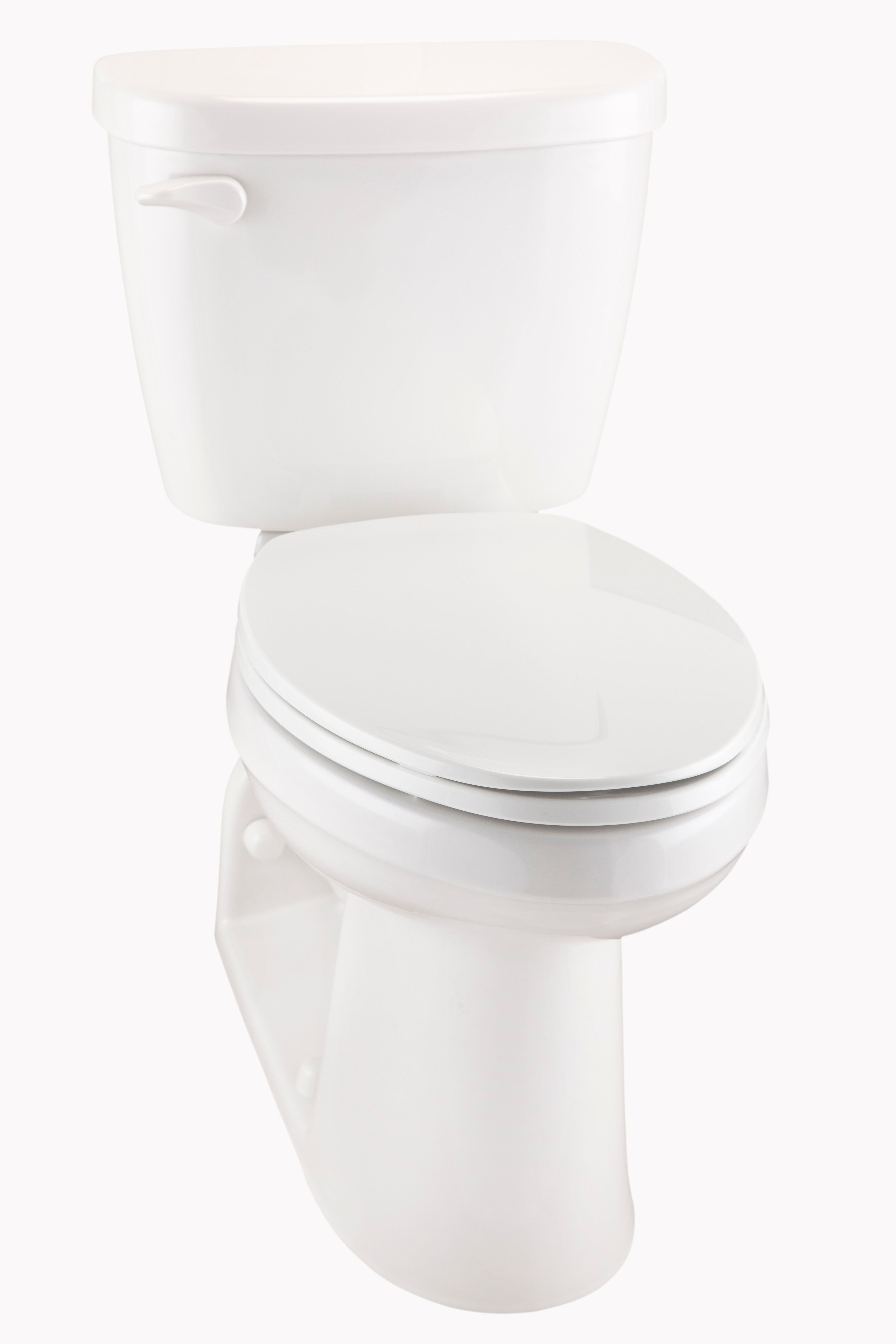 Maxwell® 1.6 gpf 4 1/4" Vertical Rough-In Two-Piece Back Outlet Compact Elongated ErgoHeight™ Toilet
