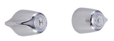 Gerber Classics™ Straight Pattern Trim & Compression Valves with 1/2" IPS Connections, Metal Handles, 2 Cold Stems