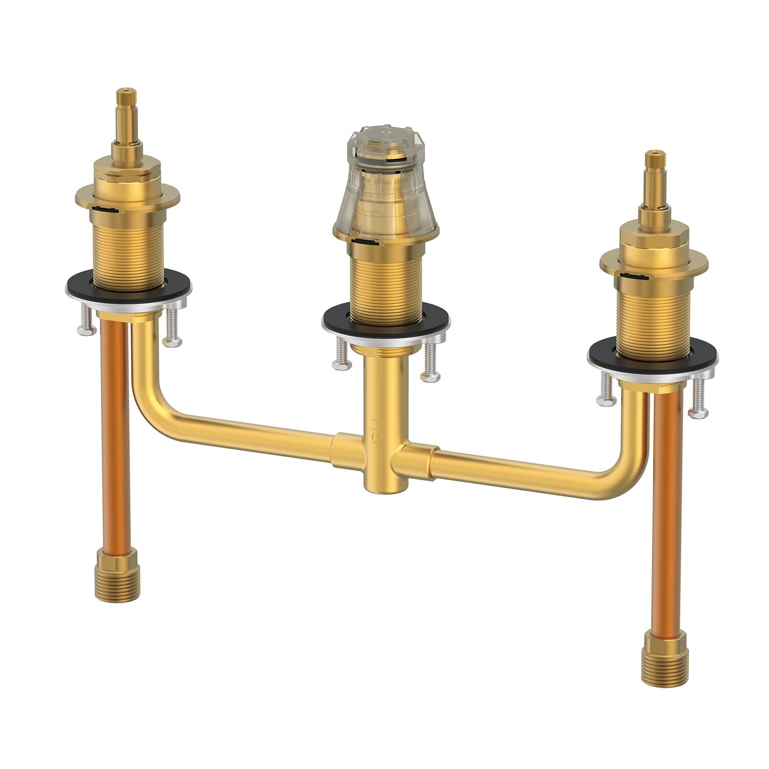 Gerber 3-Hole Fixed Rough-In Valve for Roman Tub Filler IPS/Sweat