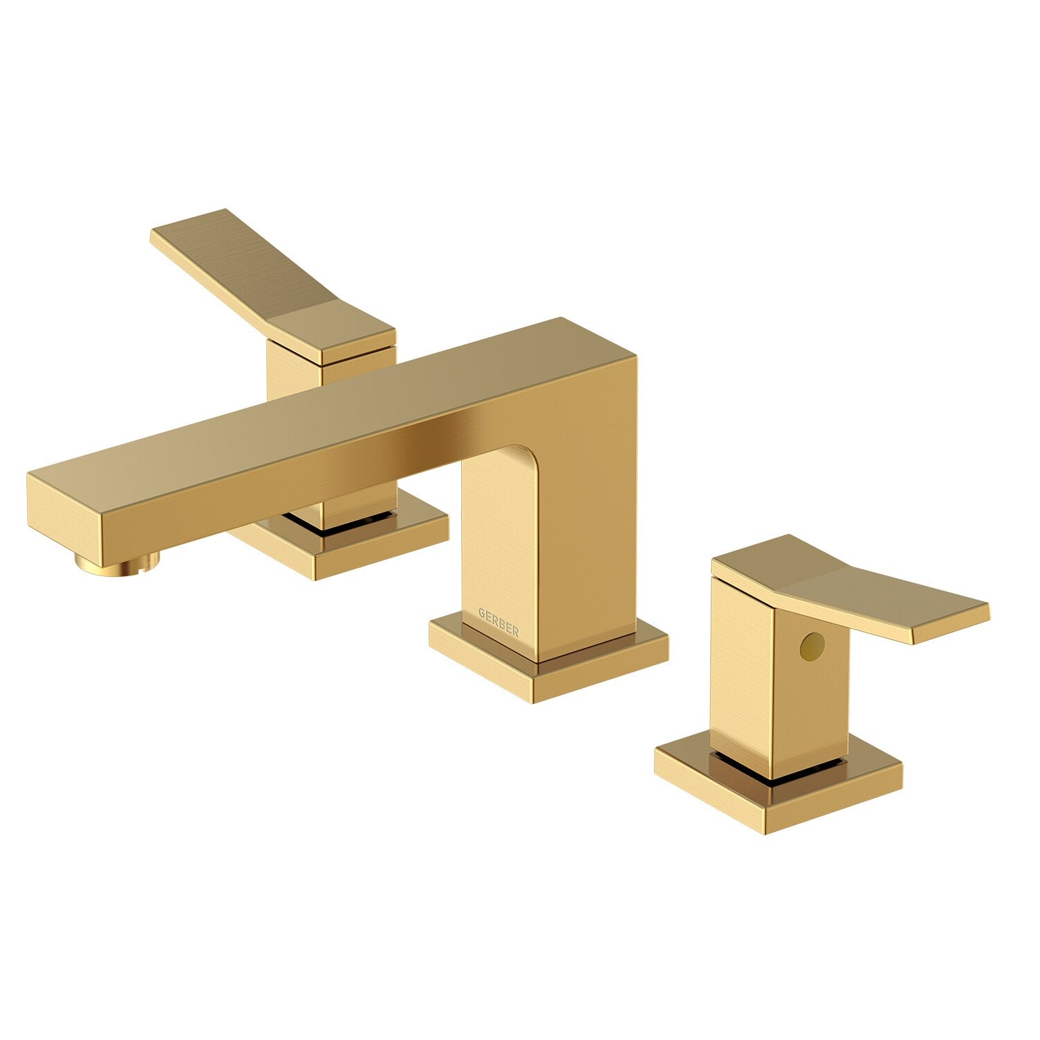 Avian® Two Handle Widespread Bathroom Faucet with Metal Touch-Down Drain